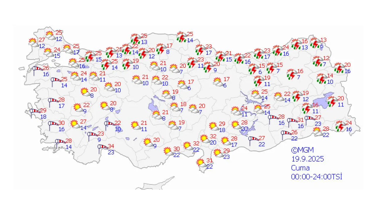 Sıcaklıklar 12 derece düşüyor