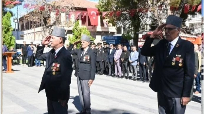 Karaman&#039;da Gaziler günü kutlandı