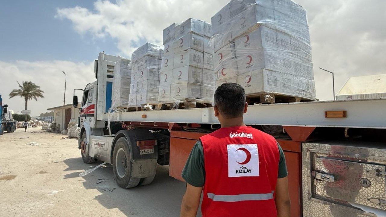 Türk Kızılaydan Gazze'deki sağlık hizmetlerine destek