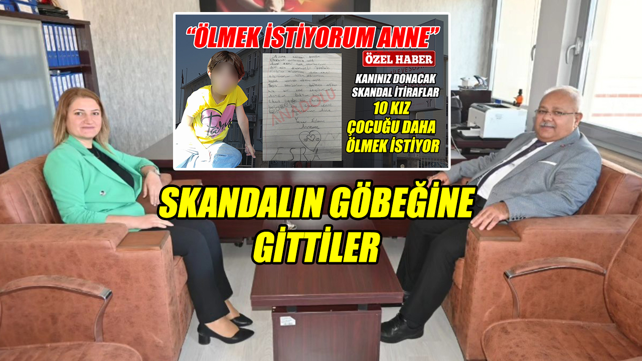 Skandalın göbeğine gittiler!