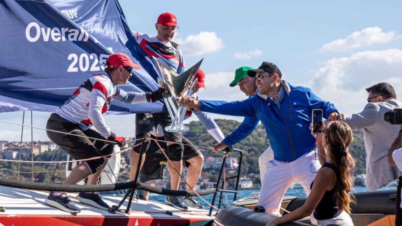 Bosphorus Cup yelken yarışı İstanbul Boğazı'nda tamamlandı