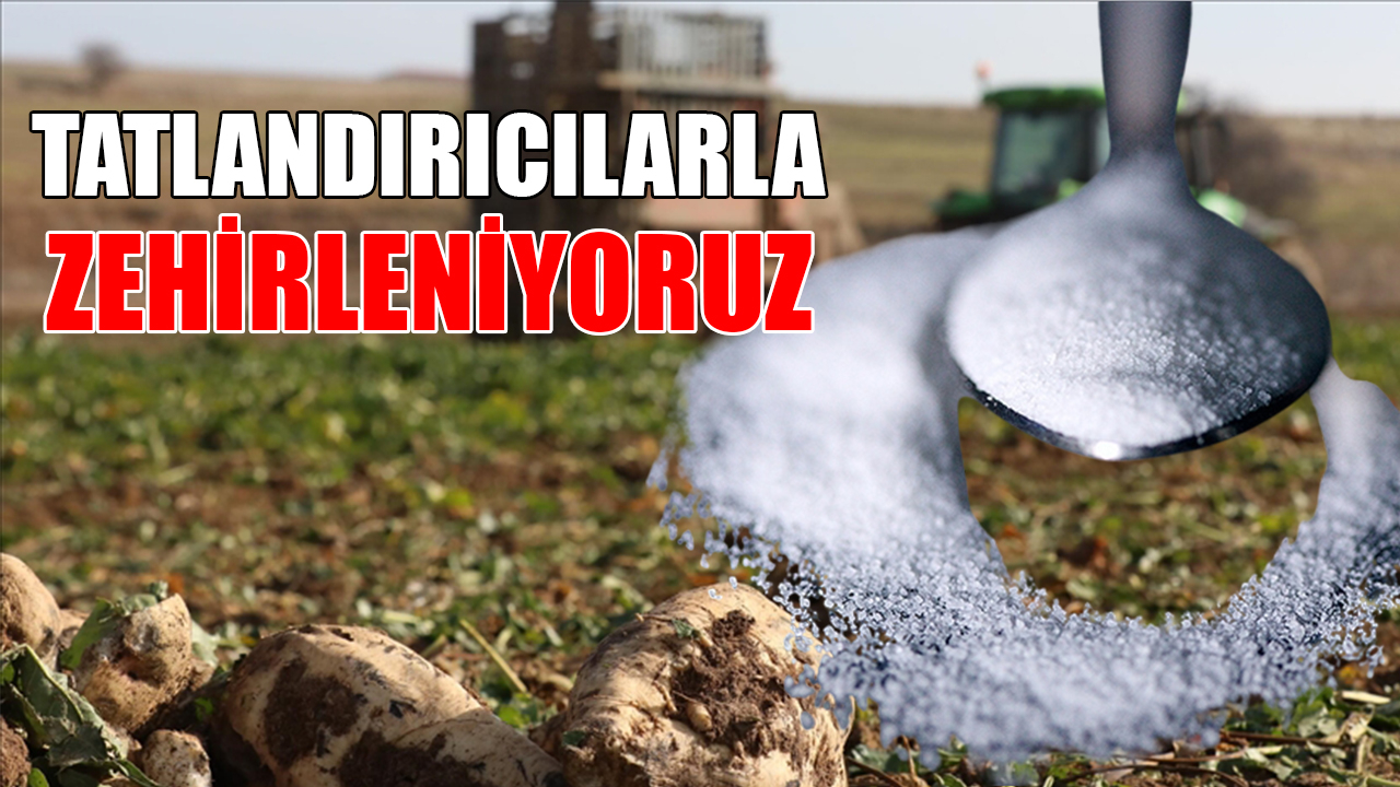 Tatlandırıcılarla zehirleniyoruz