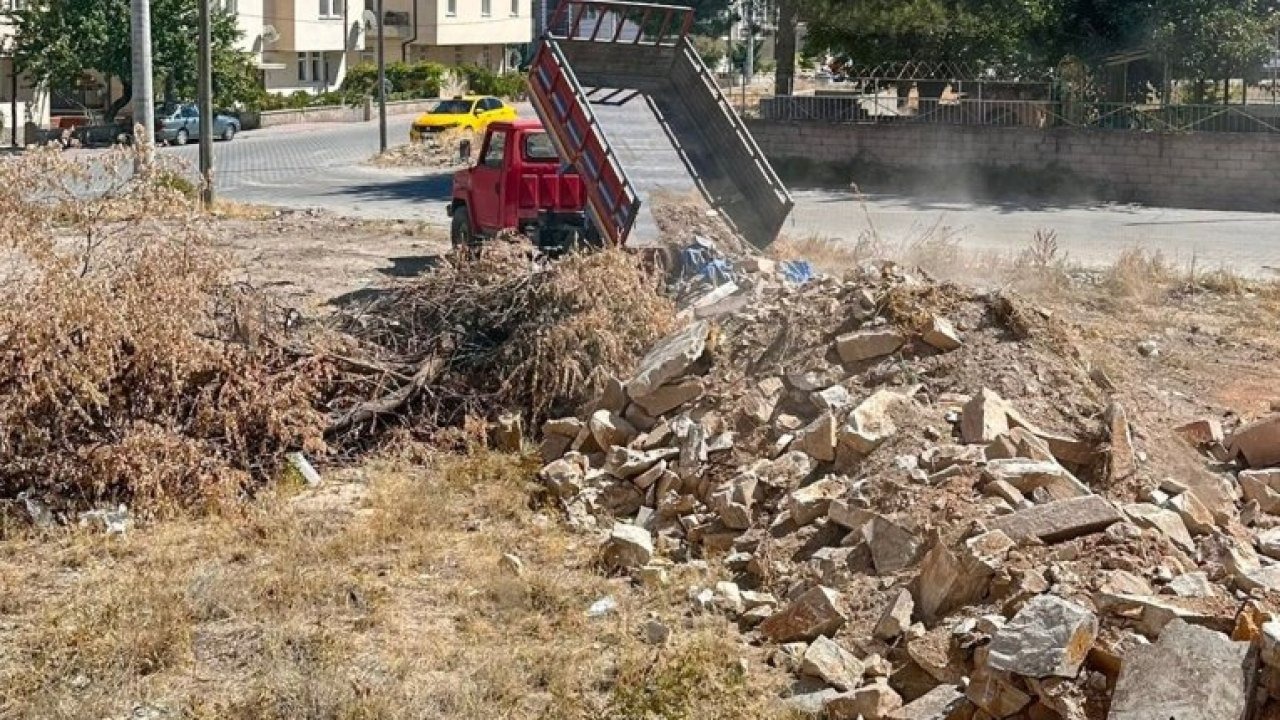 Kırşehir'de kaçak moloz dökümüne 32 bin lira ceza