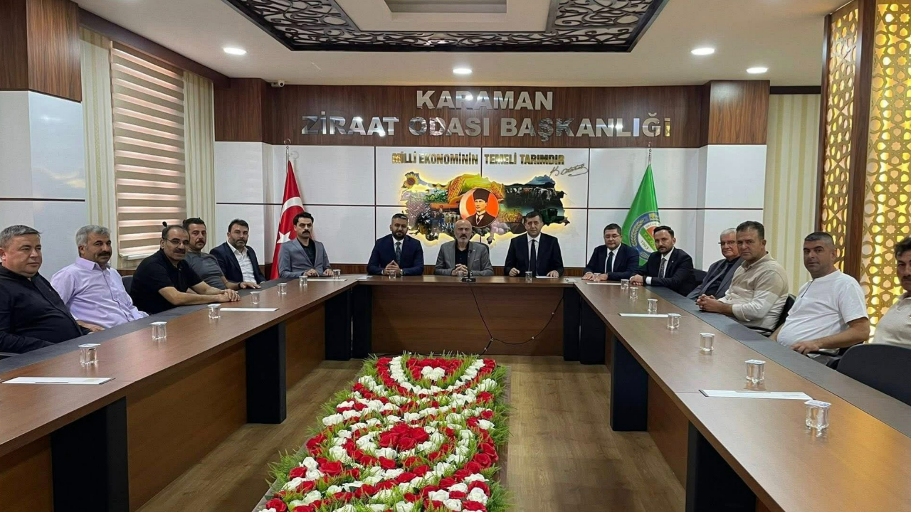 MHP Karaman’da çiftçinin nabzını tuttu