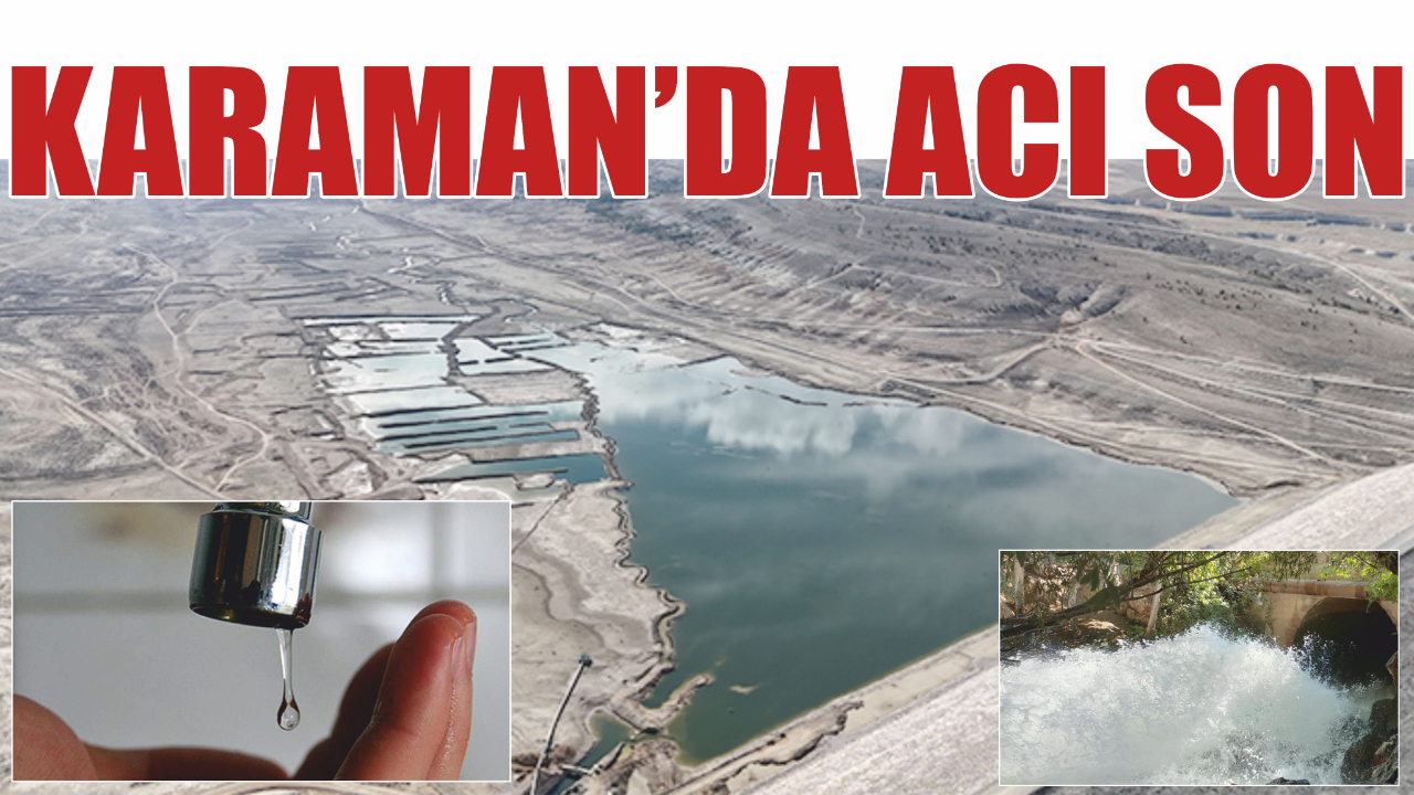 Karaman&#039;da acı son
