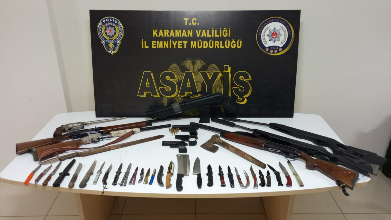 Karaman polisi suça geçit vermedi