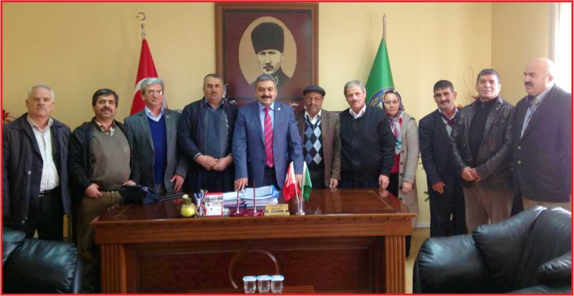 MUHTARLAR’DAN ZİRAAT ODASI ZİYARETİ