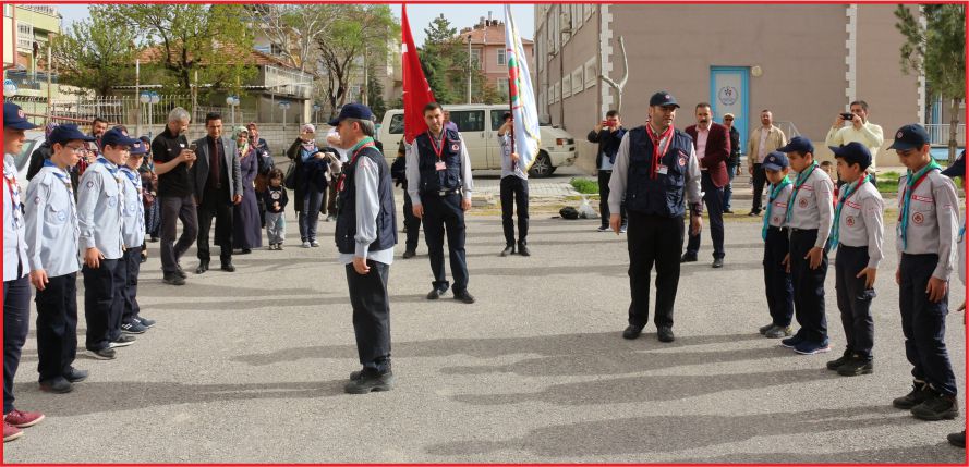 İZCİLER ÇANAKKALE’YE DUALARLA UĞURLANDI