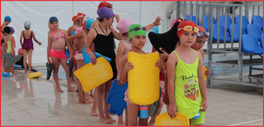 YAZ SPOR OKULLARI YÜZME EĞİTİMLERİ DEVAM EDİYOR