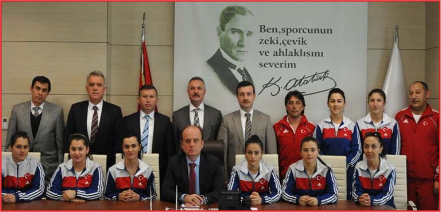 MİLLİLERDEN BAYKAN’A ZİYARET