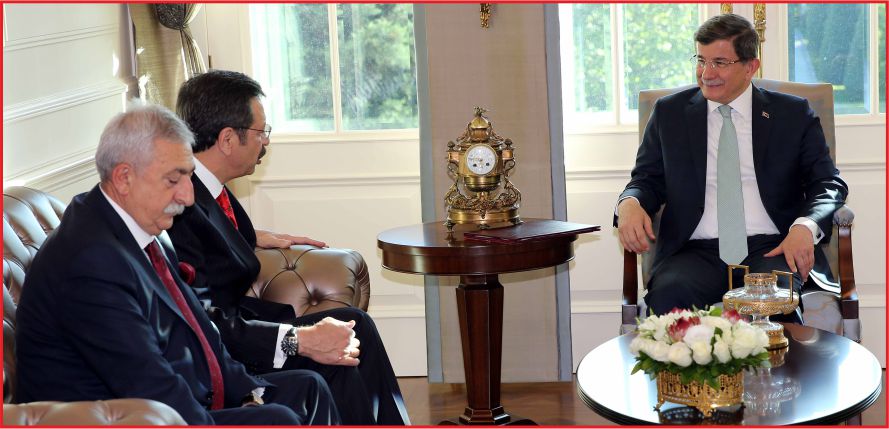 DAVUTOĞLU STK’LARLA BİR ARAYA GELDİ