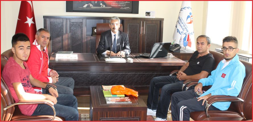BAŞARILI SPORCUDAN MİNTAŞ’A ZİYARET