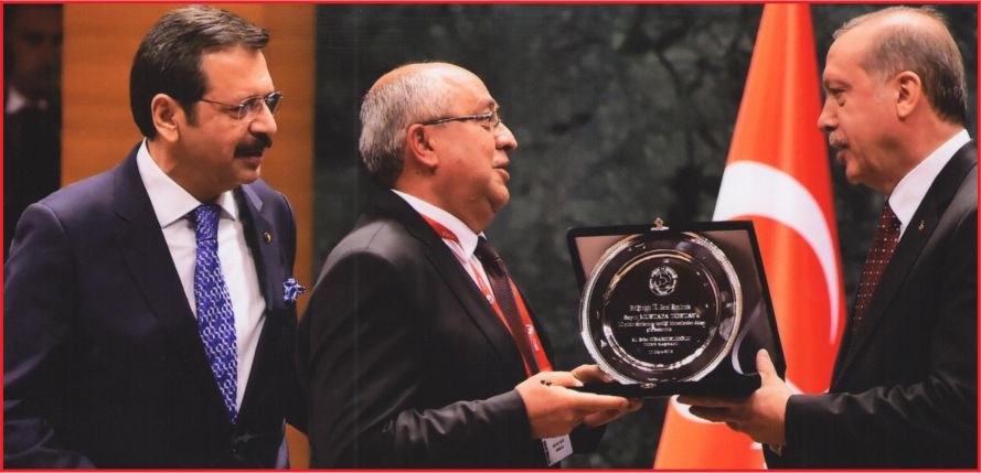 TOKTAY’A ERDOĞAN’DAN PLAKET