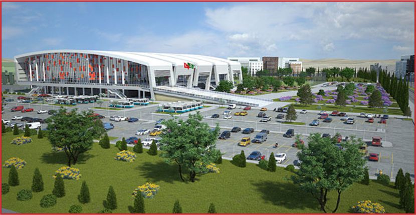 10 BİN KİŞİLİK SPOR VE KONGRE MERKEZİ\&#039;NİN TEMELİ ATILIYOR