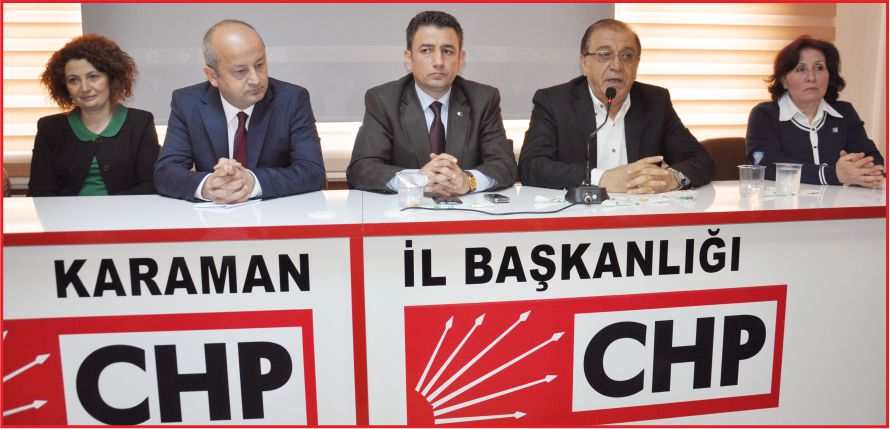 “TÜRKİYE’NİN KURTULUŞU CHP’DİR”