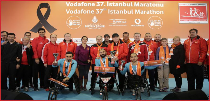 VODAFONE 37. İSTANBUL MARATONU KOŞULDU