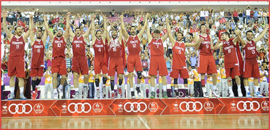 BASKETBOLDA ALTIN MADALYA TÜRKİYE\&#039;NİN