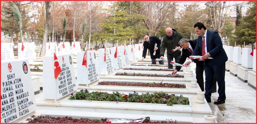 BYEGM KONYA İL MÜDÜRLÜĞÜ’NDEN ŞEHİTLİĞE ZİYARET
