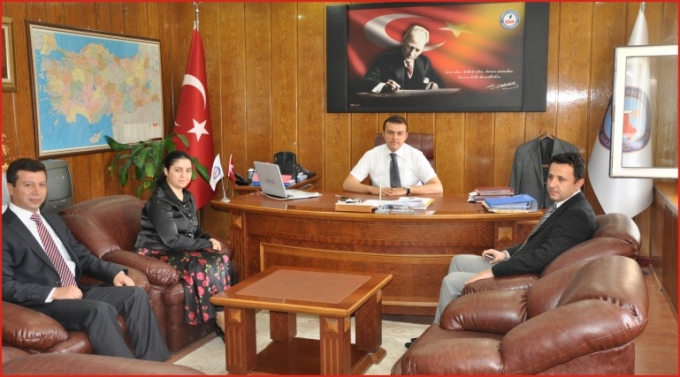 SAĞLIK MÜDÜRLÜĞÜNDEN KAYMAKAM’A ZİYARET