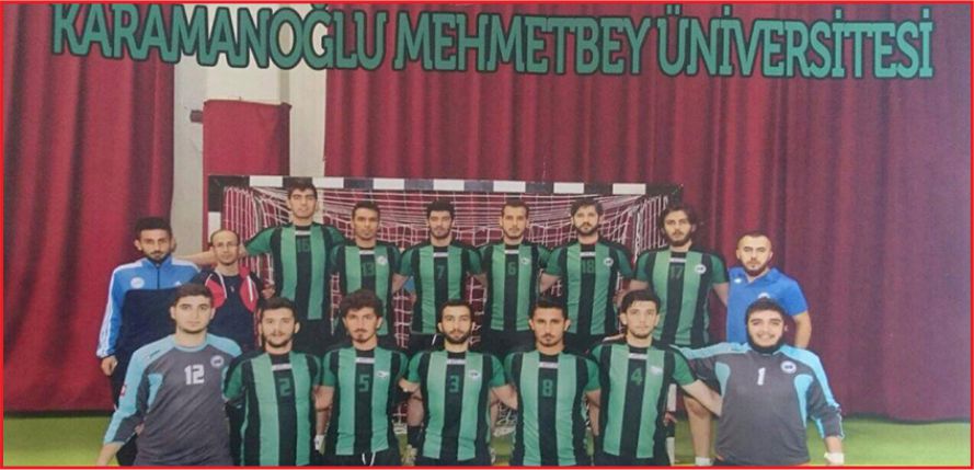 KMÜ HENTBOL TAKIMI ÜÇÜNCÜ OLDU