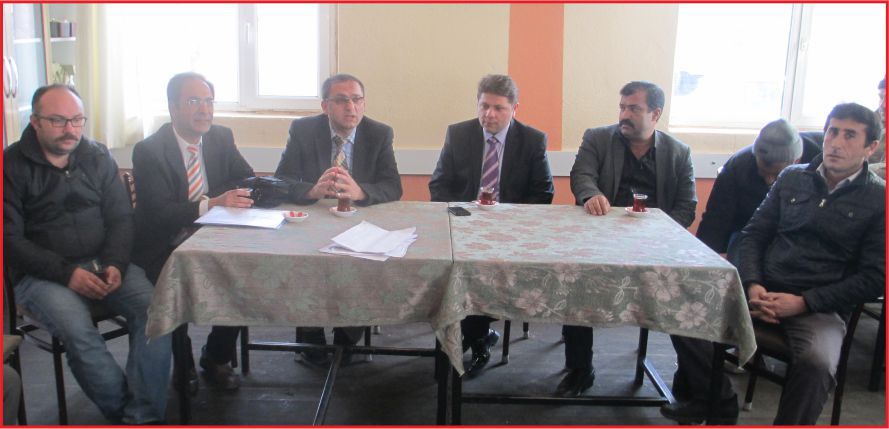 ORTAOBA KÖYÜNDE TOPRAK DAĞITIMI