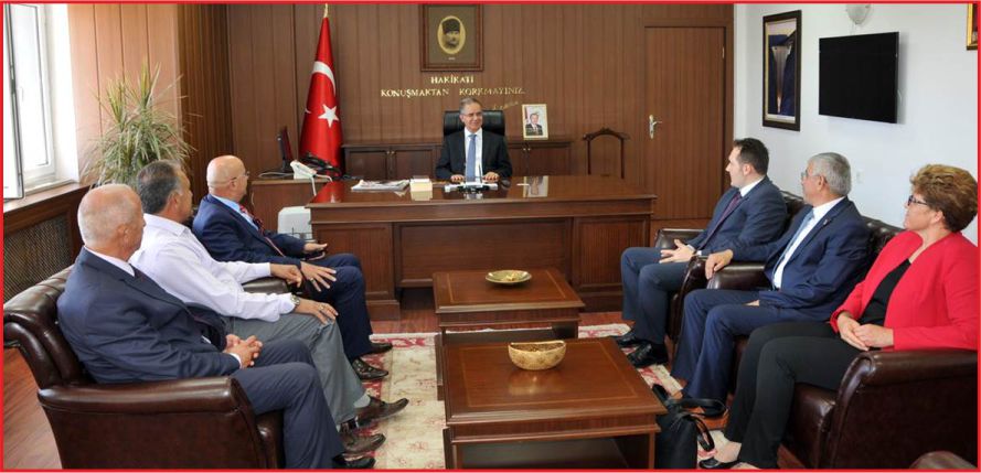 BAŞKANLAR VE STK’LARDAN ZİYARET