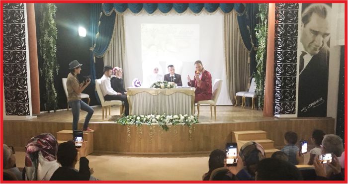 08.08.2018 TARİHİNDE 17 ÇİFT EVLENDİ