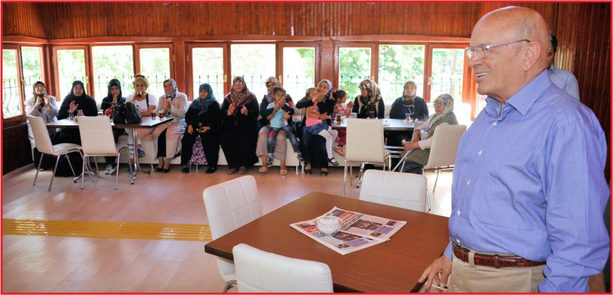 HANIMLAR BELEDİYEDEN  MEMNUN