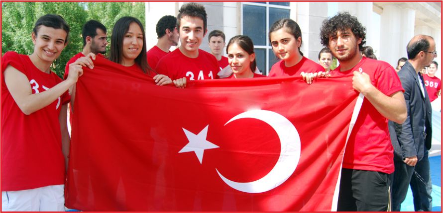 KMÜ’DE OLİMPİYAT OYUNLARI KOŞUSU YAPILDI