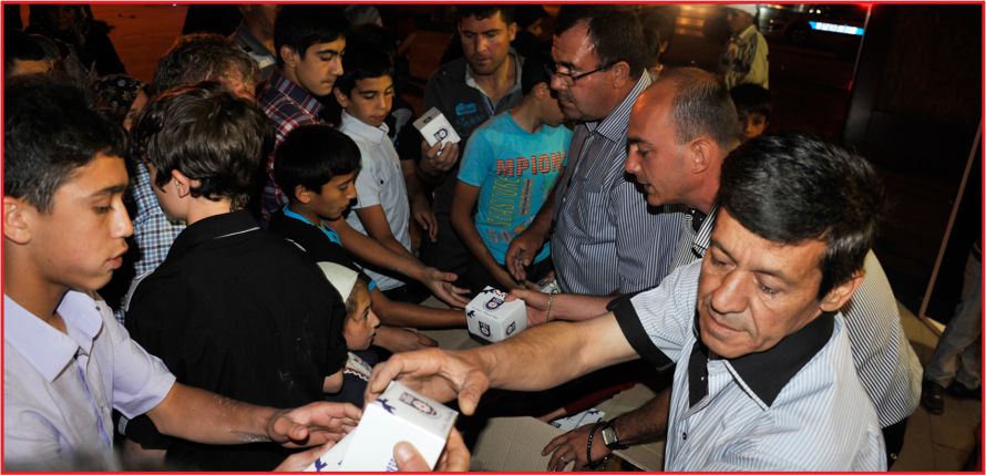 BELEDİYE’DEN KANDİL SİMİDİ