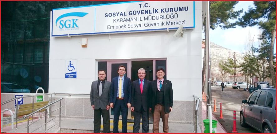 ERMENEK SGM ZİYARETİ