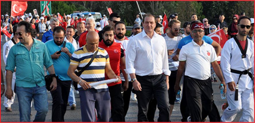 TAEKWONDOCULAR ŞEHİTLER KÖPRÜSÜ'NDE