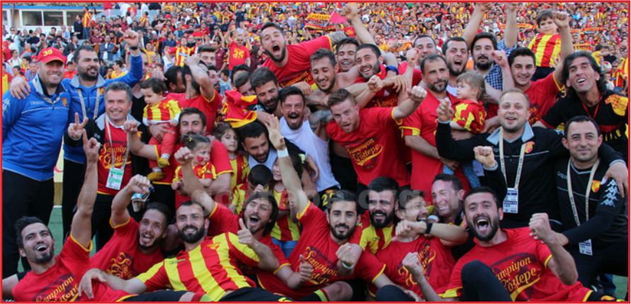 GÖZTEPE A.Ş. VE TUZLASPOR BİR ÜST LİGE YÜKSELDİ