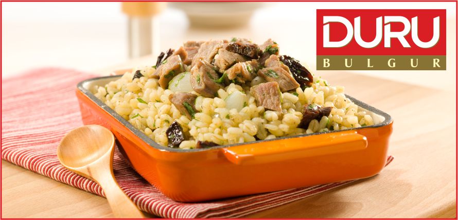DURU BULGUR’DAN BAYRAM SOFRANIZ İÇİN ETLİ BULGUR PİLAVI!