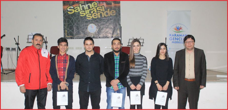 “SAHNE SIRASI SENDE”