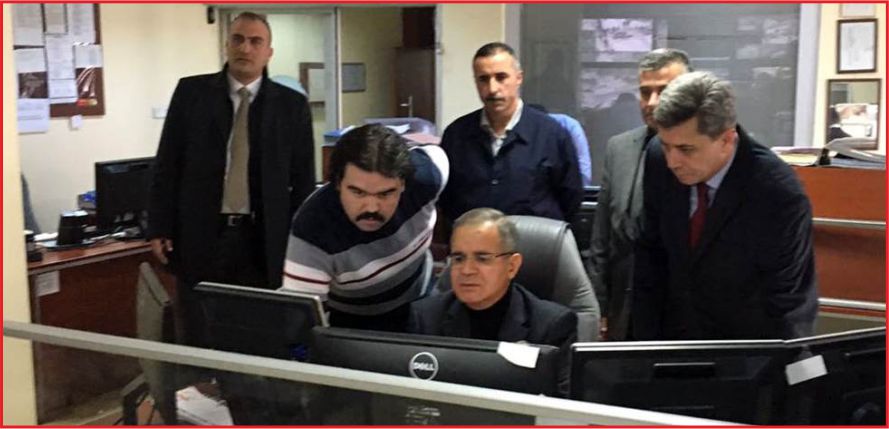 VALİ TAPSIZ MOBESE MERKEZİNDE İNCELEMELERDE BULUNDU