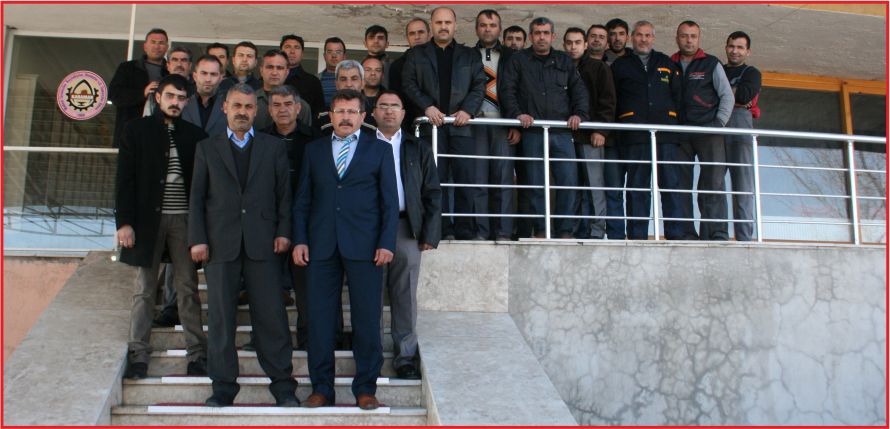 TORNACILAR ODASINDA  DEVİR TESLİM YAPILDI