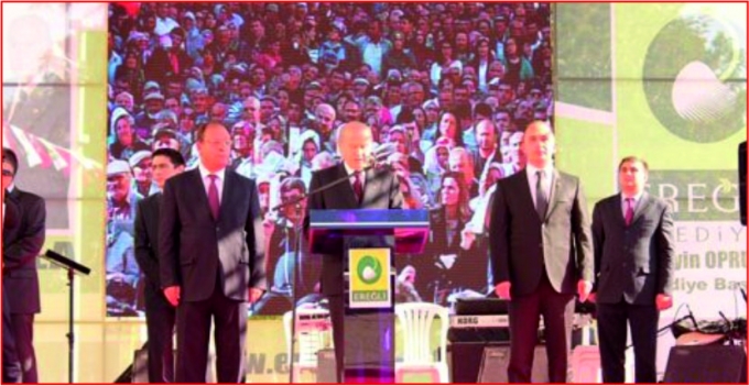 EREĞLİ\&#039;DE BAHÇELİ RÜZGARI