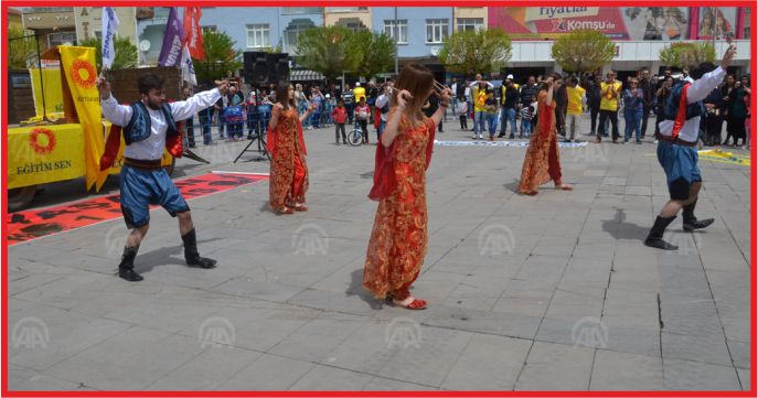 1 MAYIS EMEK VE DAYANIŞMA GÜNÜ KUTLANDI