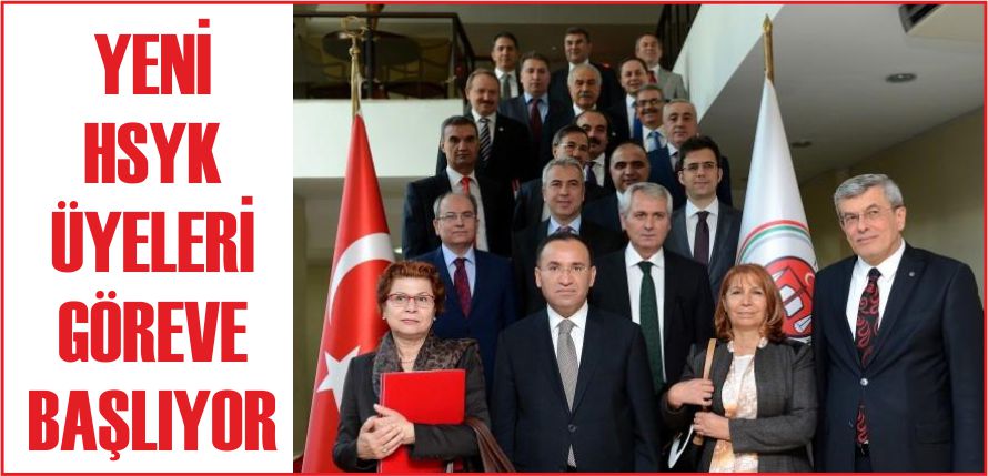 YENİ HSYK ÜYELERİ GÖREVE BAŞLIYOR