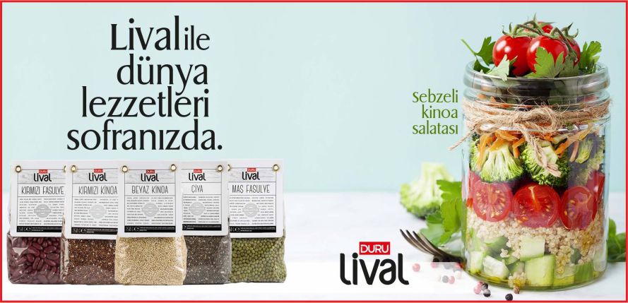 DURU’DAN BEYAZ VE KIRMIZI KİNOA