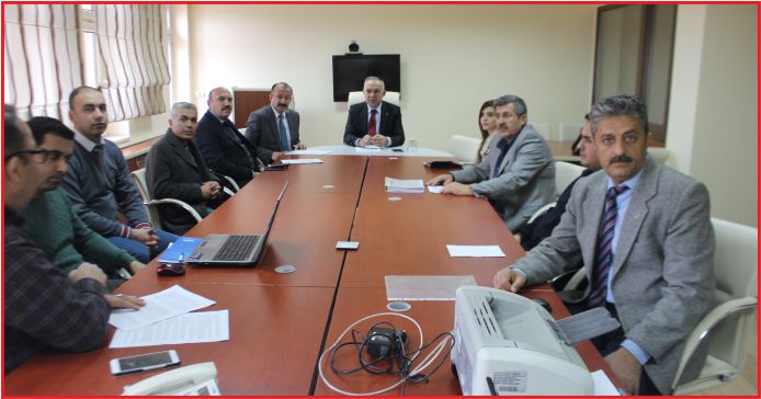 12. ETAP DEĞERLENDİRME TOPLANTISI YAPILDI