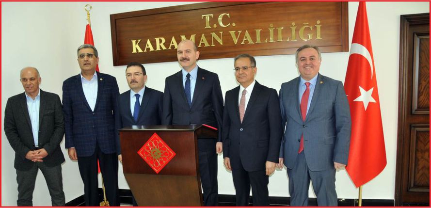 BAKAN SOYLU’NUN VALİLİK ZİYARETİ
