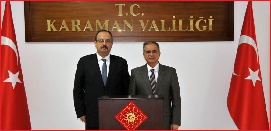 Vali Canbolat’tan Vali Tapsız’a Ziyaret