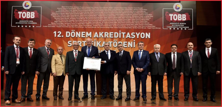 KARAMAN TİCARET BORSASI AKREDİTASYON SERTİFİKASINI YENİLEDİ
