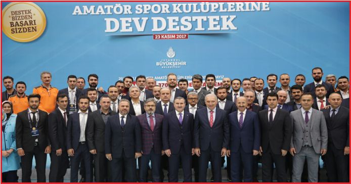 “13 BİN AMATÖR SPOR KULÜBÜNE DESTEK VERİYORUZ”