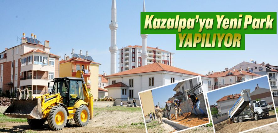 ÇELTEK MAHALLESİ'NE YENİ PARK YAPILIYOR
