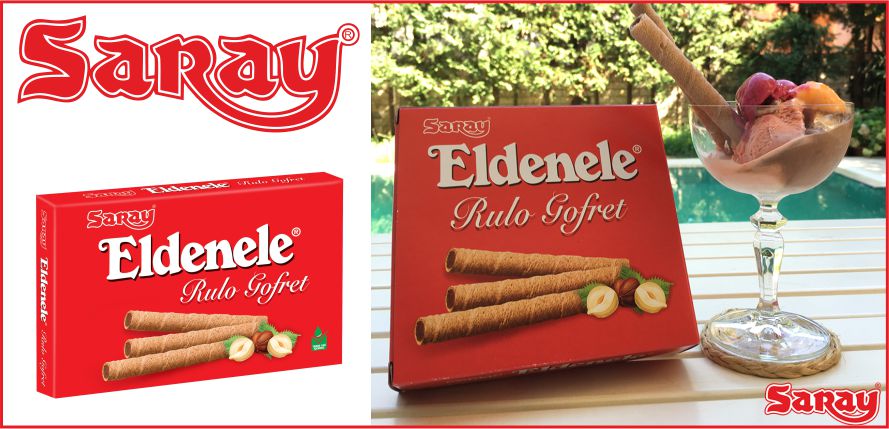 SARAY’IN EFSANE LEZZETİ ELDENELE’DEN YENİ RULO GOFRET