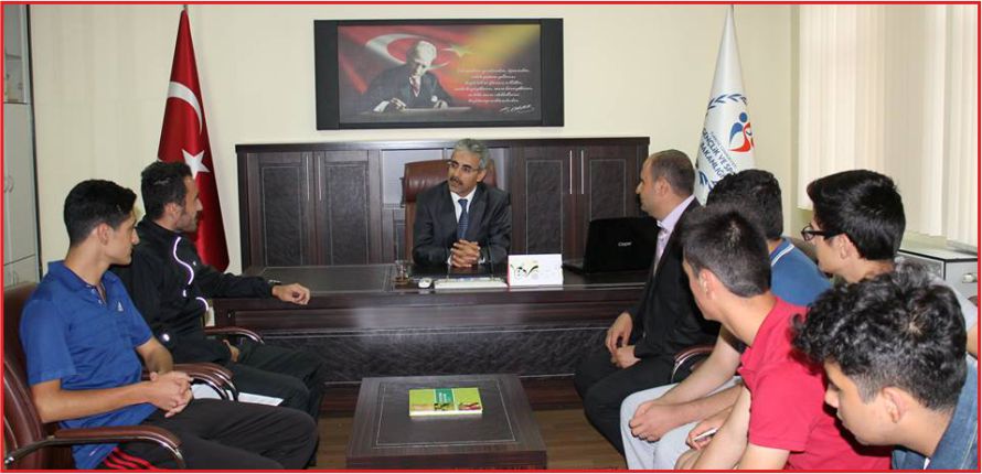 HENTBOL TAKIMINDAN, MİNTAŞ’A ZİYAYET