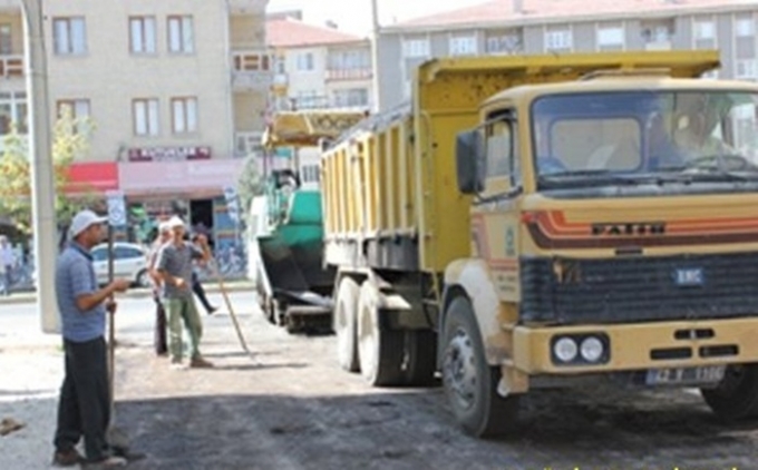 EREĞLİ’DE REKOR ASFALT ÇALIŞMASI